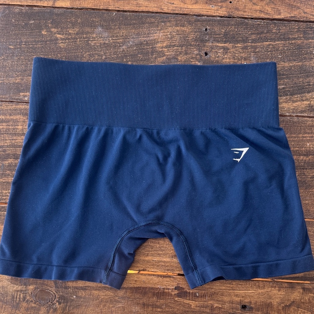 Gymshark Everyday Seamless Navy Women’s Shorts Size M